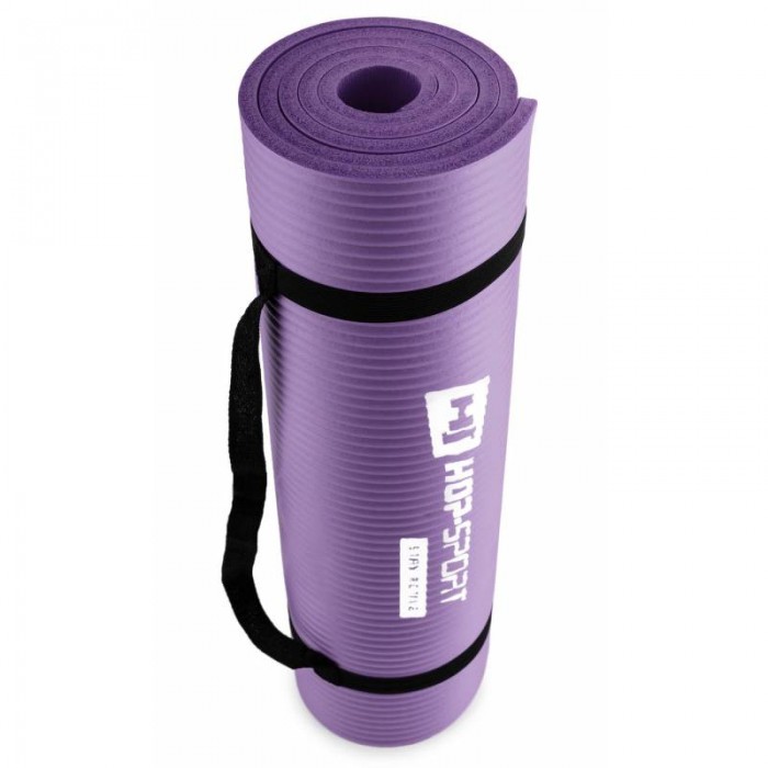 Коврик для фитнеса и йоги Hop-Sport HS-N010GM 1 см фиолетовый