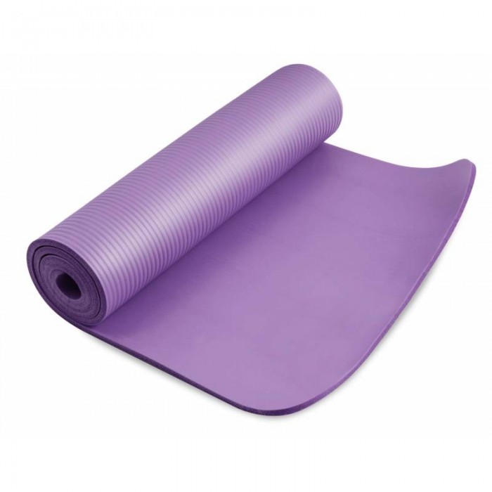 Коврик для фитнеса и йоги Hop-Sport HS-N010GM 1 см фиолетовый