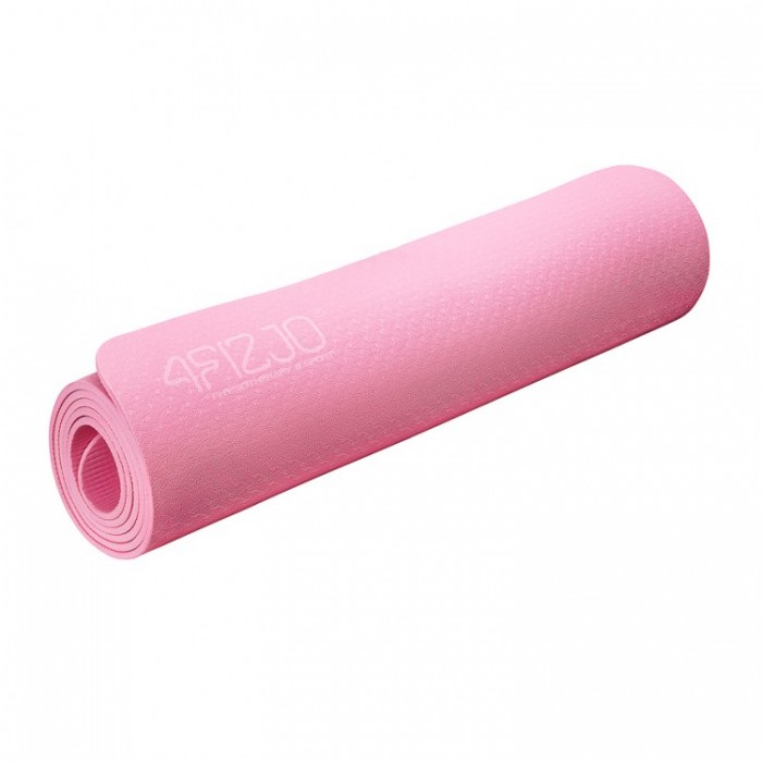 Килимок для йоги 4FIZJO TPE 6 мм 4FJ0152 Pink