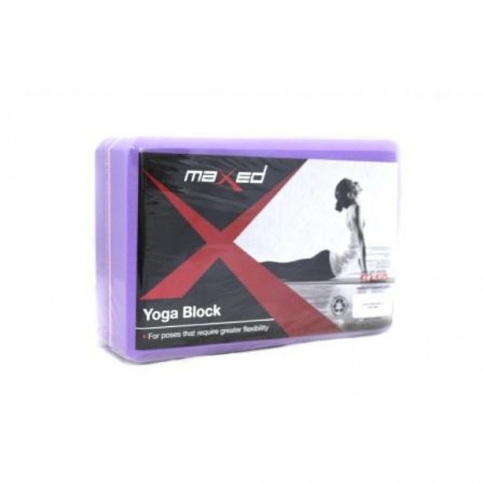 Блок для йоги (кирпич) MAXED YOGA BLOCK LS3233-M