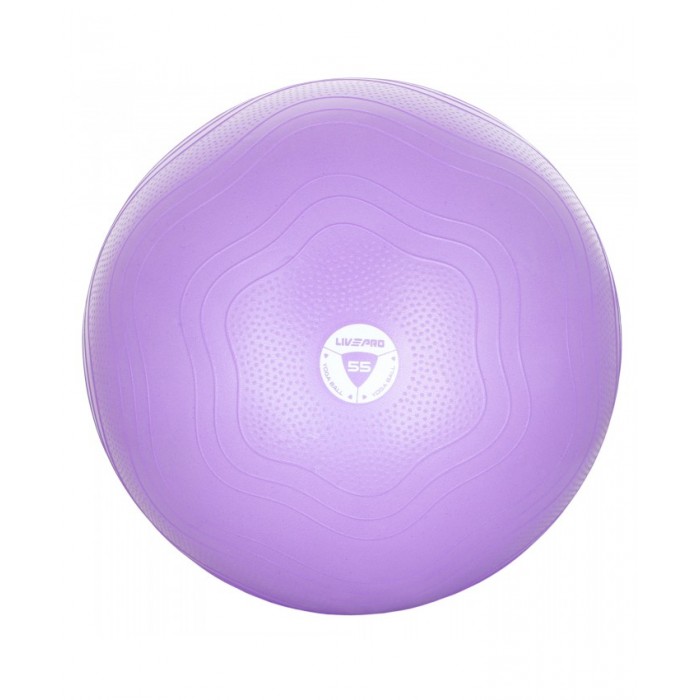Фітбол, гімнастичний м'яч для фітнесу укріплений 55 см LivePro ANTI-BURST CORE-FIT EXERCISE BALL LP8201-55 Фітбол, гімнастичний м'яч для фітнесу укріплений 55 см LivePro ANTI-BURST CORE-FIT EXERCISE BALL LP8201-55