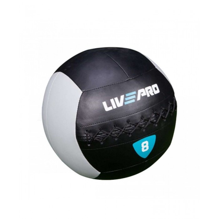 Медбол для кроссфита LivePro WALL BALL LP8100-8 Медбол для кроссфита LivePro WALL BALL LP8100-8