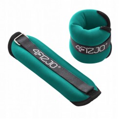 Обтяжувачі для ніг та рук 4FIZJO 2 x 1.5 кг Black/Green (P-5907739311092)