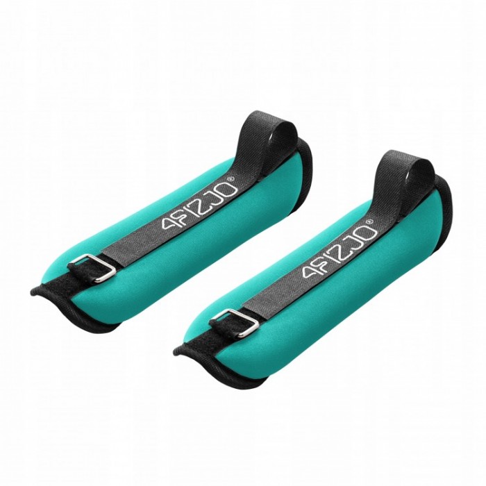 Обтяжувачі для ніг та рук 4FIZJO 2 x 1.5 кг Black/Green (P-5907739311092)
