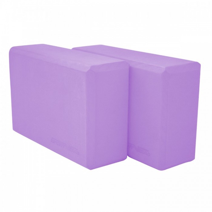 Блок для йоги (цегла) 2 шт SportVida SV-HK0174-2 Violet Блок для йоги (цегла) 2 шт SportVida SV-HK0174-2 Violet