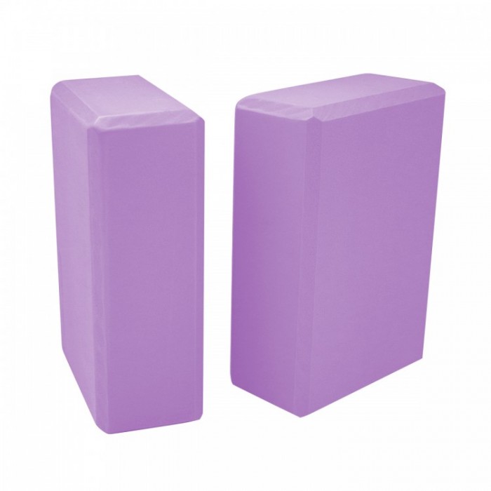 Блок для йоги (цегла) 2 шт SportVida SV-HK0174-2 Violet