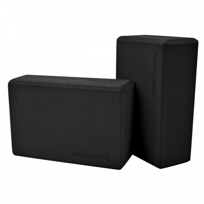 Блок для йоги (цегла) 2 шт SportVida SV-HK0175-2 Black