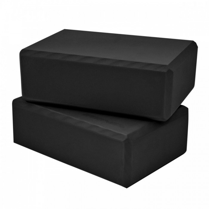 Блок для йоги (цегла) 2 шт SportVida SV-HK0175-2 Black