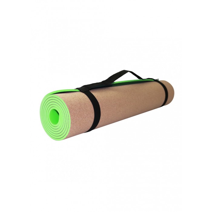 Йога мат SportVida TPE+Cork 0.4 см SV-HK0317