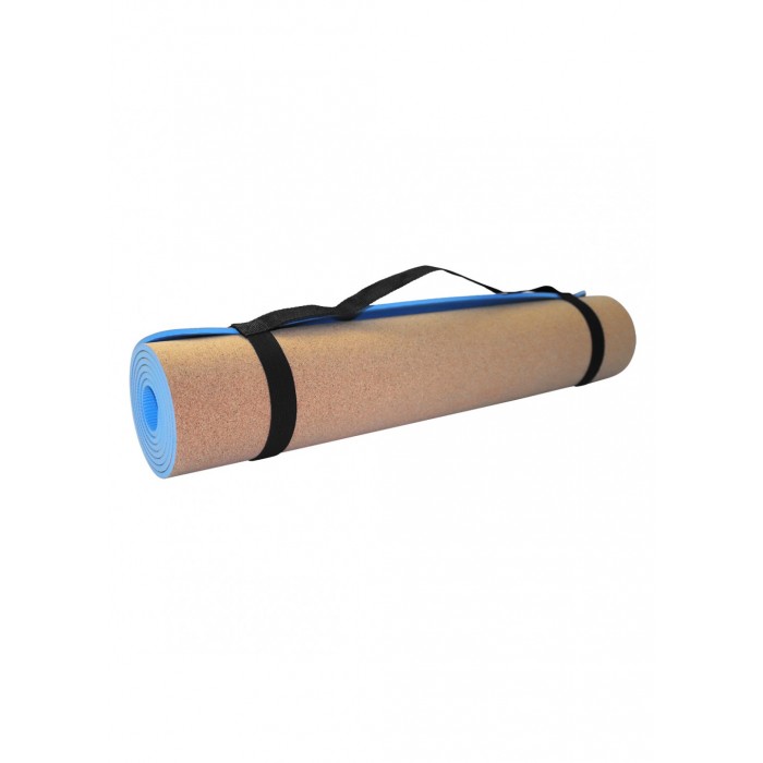 Килимок для йоги SportVida TPE + Cork 0.6 см SV-HK0318