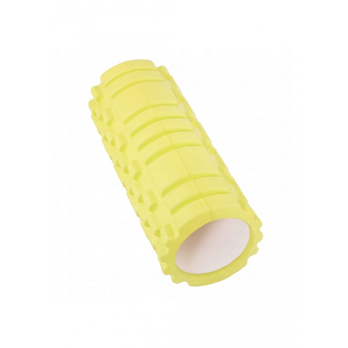 Масажний ролик (валик, роллер) Springos 33 x 14 см FR0015 Yellow
