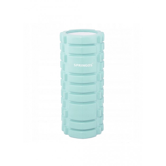 Массажный ролик (валик, роллер) Springos 33 x 14 см FR0016 Mint