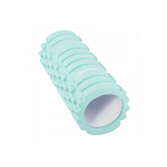 Массажный ролик (валик, роллер) Springos 33 x 14 см FR0016 Mint