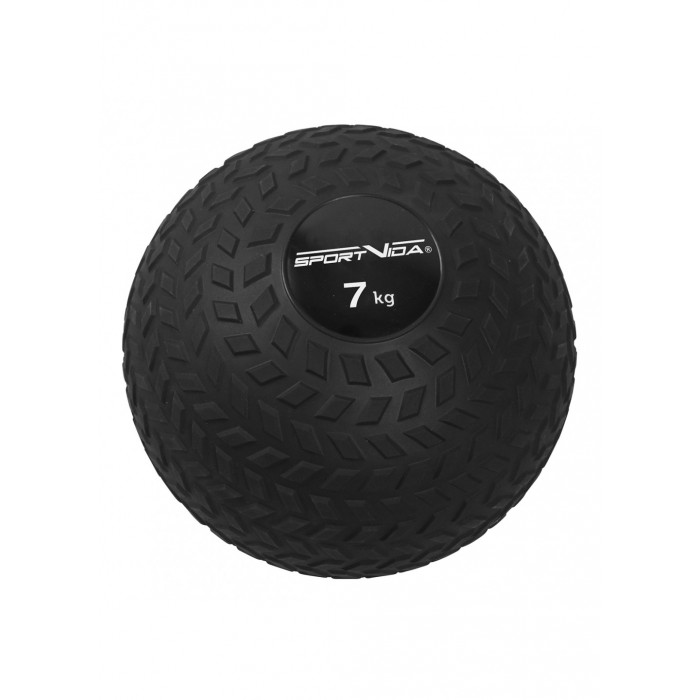 Слембол (медицинбол) для кроссфіта SportVida Slam Ball 7 кг SV-HK0349 Black Слембол (медицинбол) для кроссфіта SportVida Slam Ball 7 кг SV-HK0349 Black