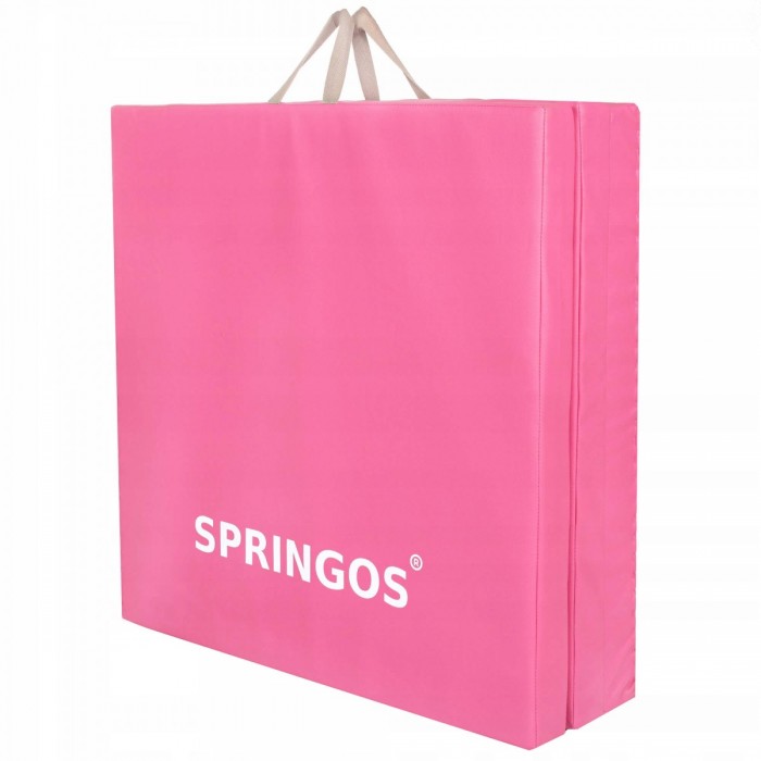 Мат гимнастический складной Springos 180 x 60 x 5.5 cм FA0061 Pink