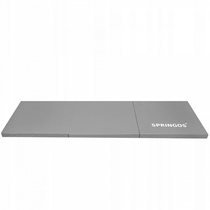 Мат гимнастический складной Springos 180 x 60 x 5.5 cм FA0062 Grey