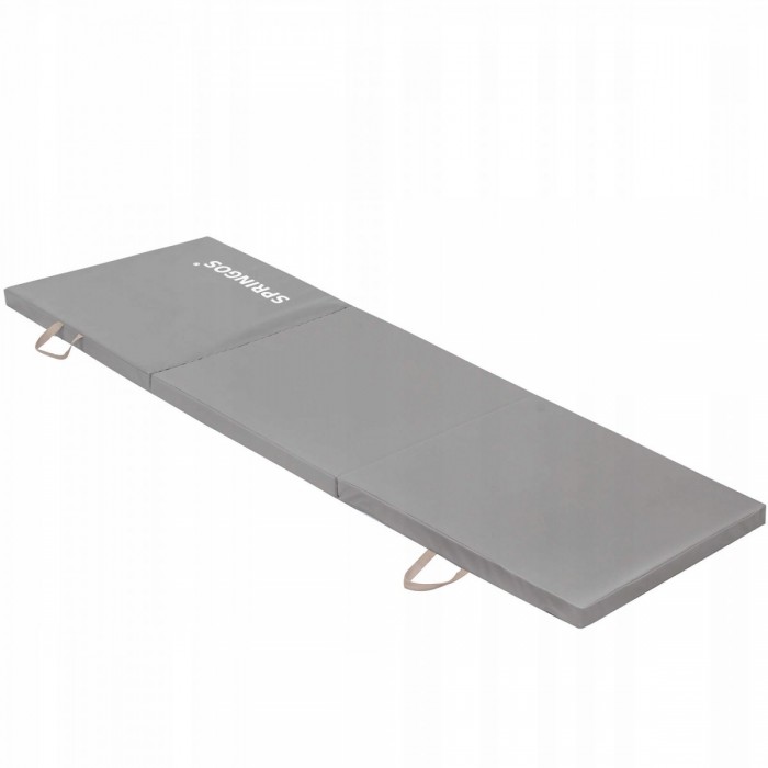 Мат гимнастический складной Springos 180 x 60 x 5.5 cм FA0062 Grey