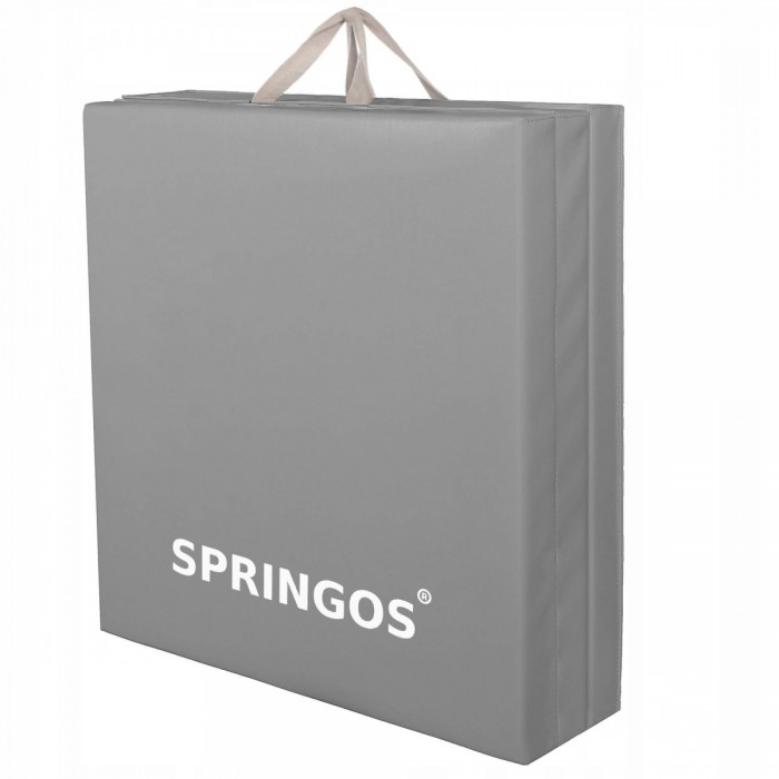 Мат гимнастический складной Springos 180 x 60 x 5.5 cм FA0062 Grey