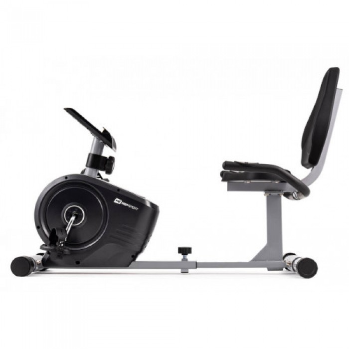 Горизонтальный велотренажер Hop-Sport HS-2050L Beat серебристый