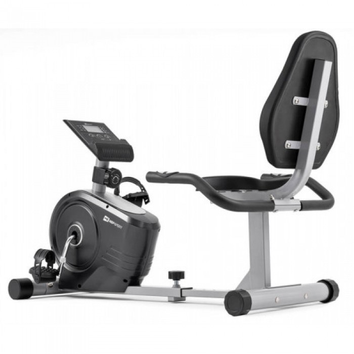 Горизонтальный велотренажер Hop-Sport HS-2050L Beat серебристый
