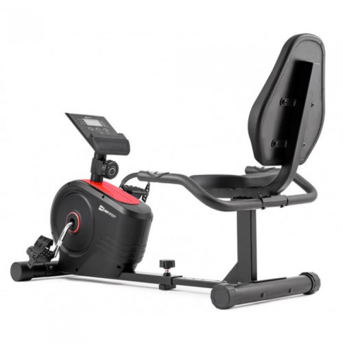 Горизонтальный велотренажер Hop-Sport HS-2050L Beat красный