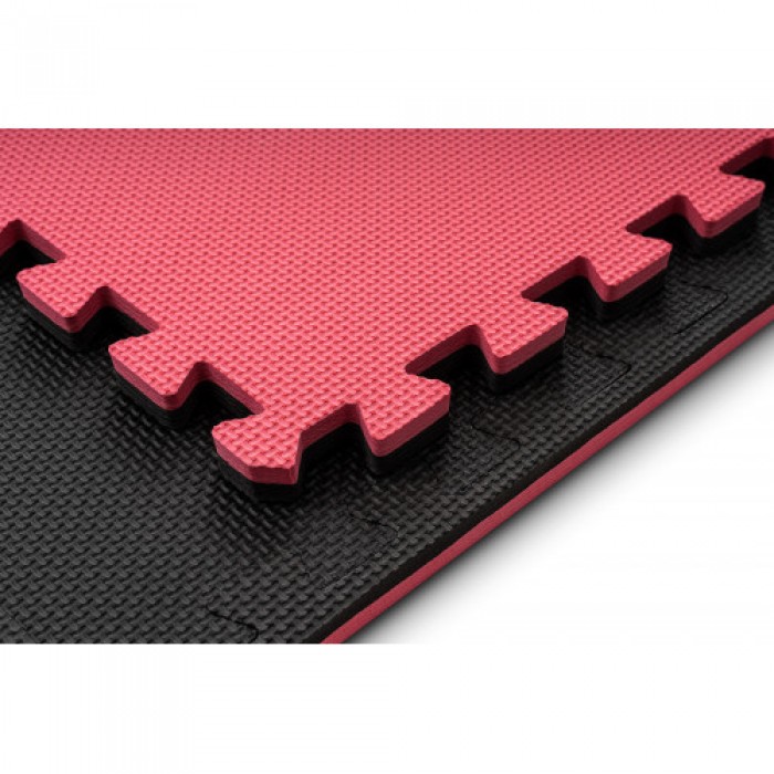 Мат-пазл Hop-Sport EVA 2cm HS-A020PM - 4 частей красно-черный