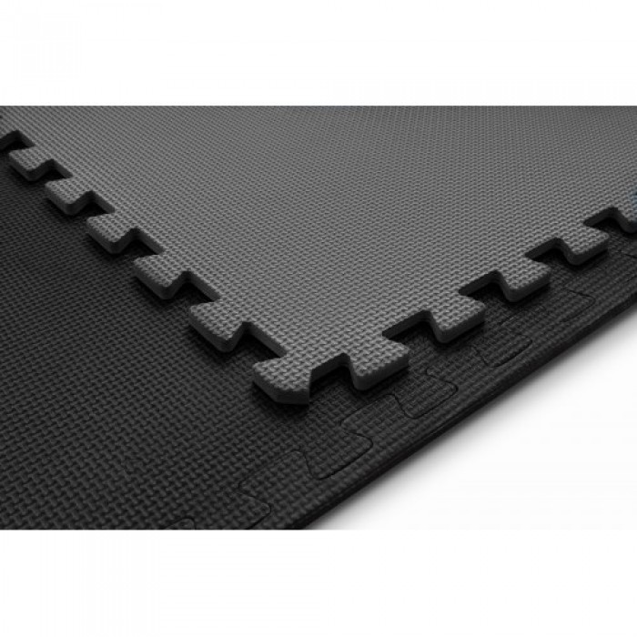 Мат-пазл Hop-Sport EVA 1cm HS-A010PM - 9 частей черный/белый/серый