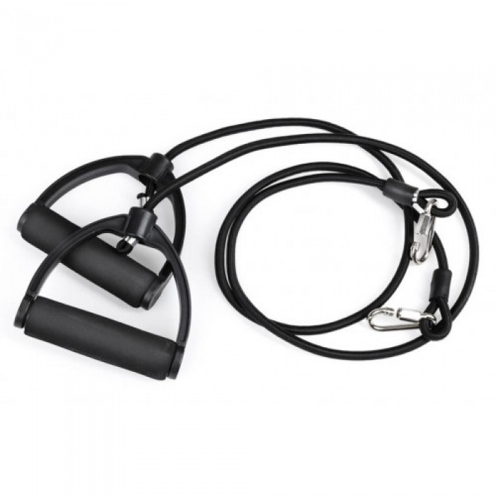 Мини степпер Hop-Sport HS-035S Joy с экспандерами золотистый
