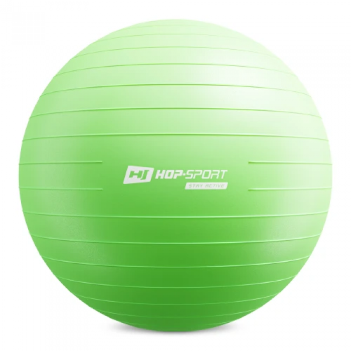 Фитбол Hop-Sport 85см зеленый + насос 2020