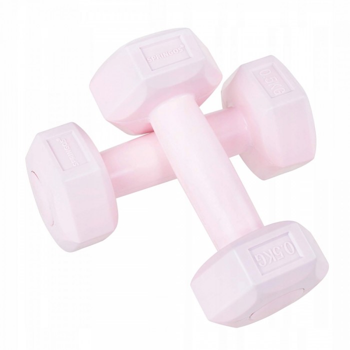 Гантели для фитнеса 0,5 кг 2шт Springos Hex FA1029