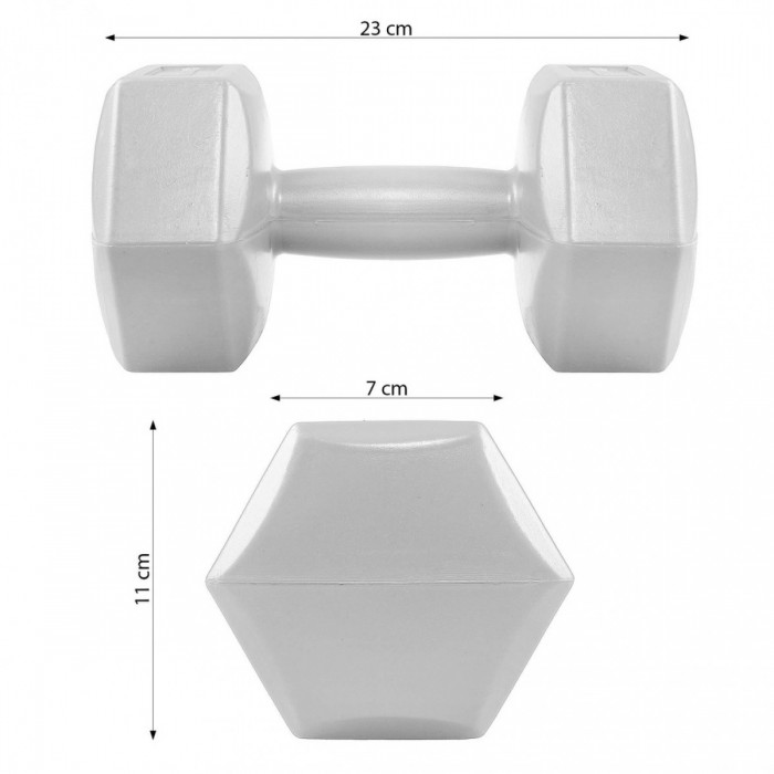 Гантели для фитнеса Springos Hex 2 x 3 кг FA1034