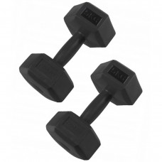 Гантелі для фітнесу Springos Hex 2 x 5 кг FA1036
