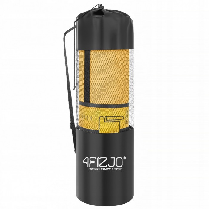 Коврик для фитнеса 4FIZJO TPE 1 см 4FJ0201 Orange/Black