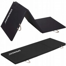 Мат гімнастичний розкладний Springos 180 x 60 x 3 см FA0060 Black