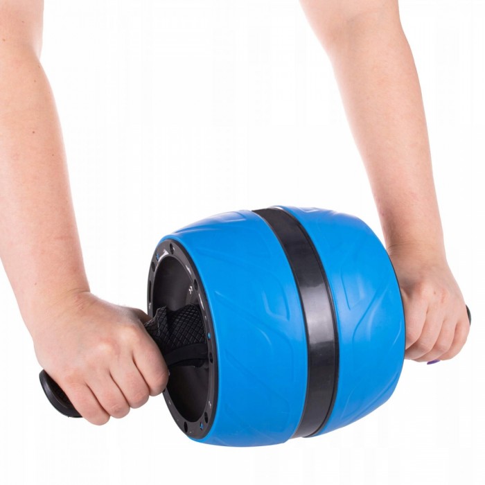 Ролик (колесо) для преса з поворотним механізмом Springos AB Wheel FA5000 Blue / Black