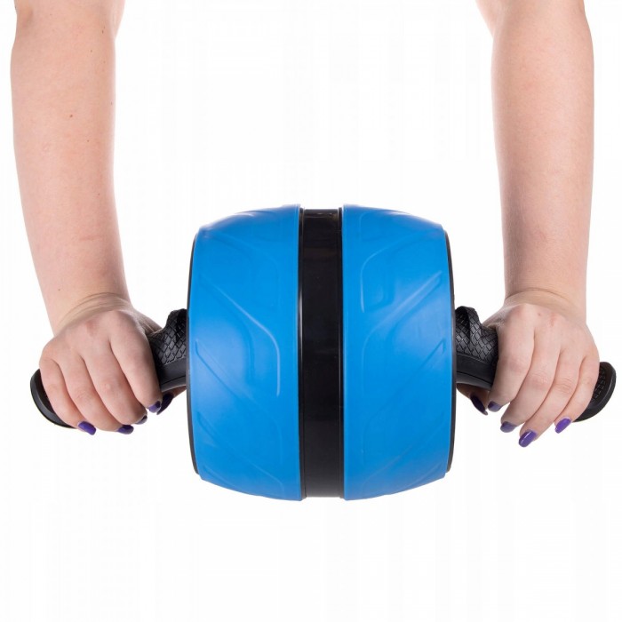 Ролик (колесо) для преса з поворотним механізмом Springos AB Wheel FA5000 Blue / Black