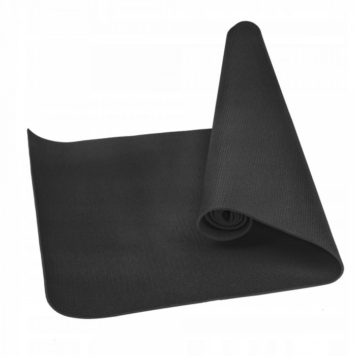 Мат для йоги Springos PVC 4 мм YG0034 Black