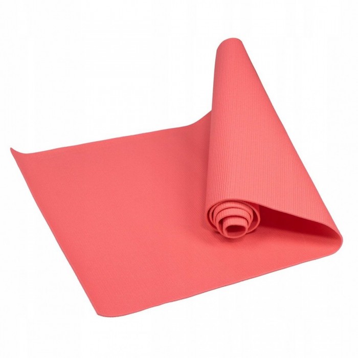 Йога мат Springos PVC 4 мм YG0036 Red