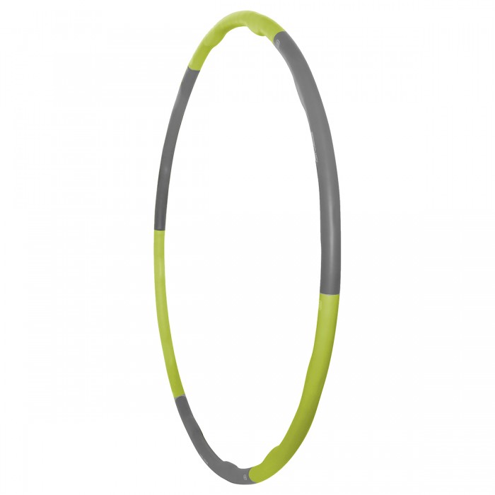 Хулахуп обруч для схуднення масажний SportVida 100 см 1.2 кг SV-HK0339 Grey / Green