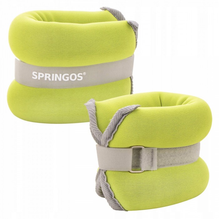 Обтяжувачі для ніг та рук Springos 2 x 1.5 кг FA0072 Обтяжувачі для ніг та рук Springos 2 x 1.5 кг FA0072