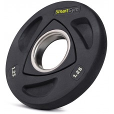 Блін (диск) гумовий олімпійський SmartGym 1,25 кг d - 50 мм
