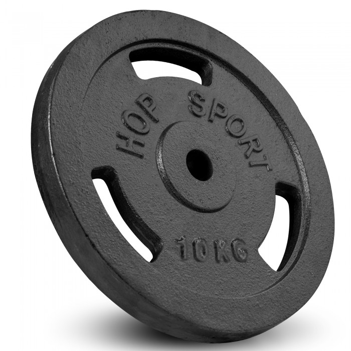 Набір Hop-Sport Strong 57 кг з W штанга з млинцями або Z подібним і гантельная грифами