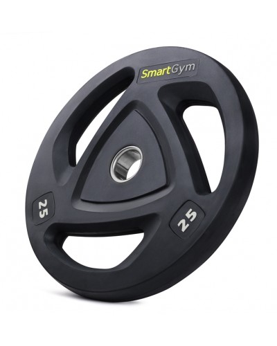 Блин (диск) олимпийский обрезиненный SmartGym 25 кг d - 50 мм