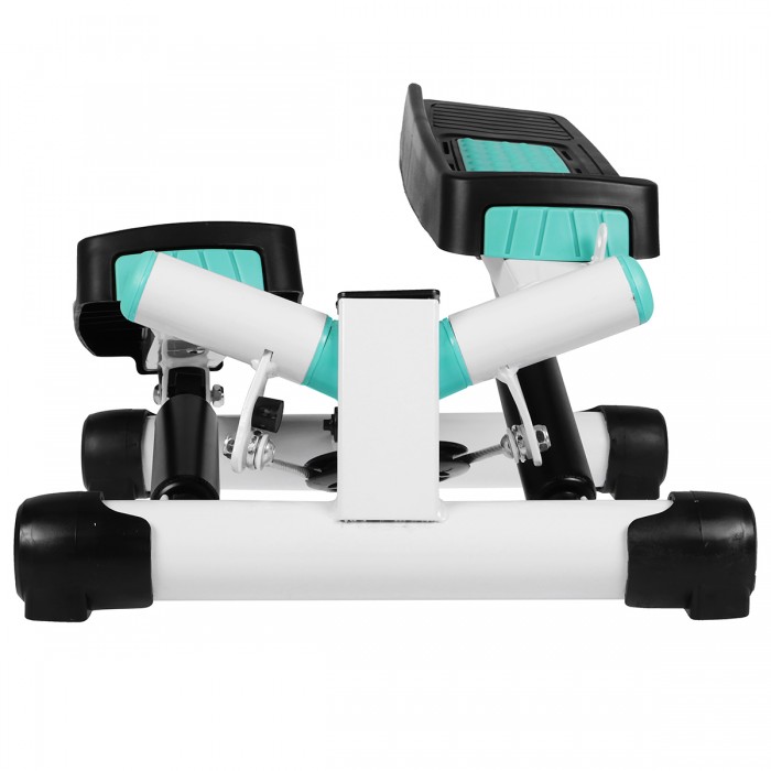 Степпер поворотный с эспандерами SportVida SV-HK0361 White/Turquoise