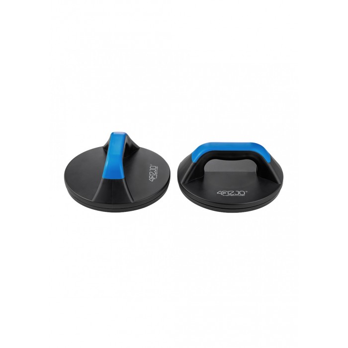 Упори для віджимань поворотні 4FIZJO Push-up Bars Black/Blue (P-5907739312488)