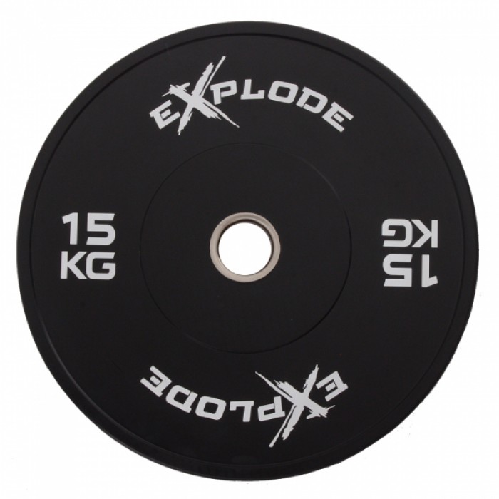 Диск 15 кг бамперний Explode PP207-15-L Диск 15 кг бамперний Explode PP207-15-L