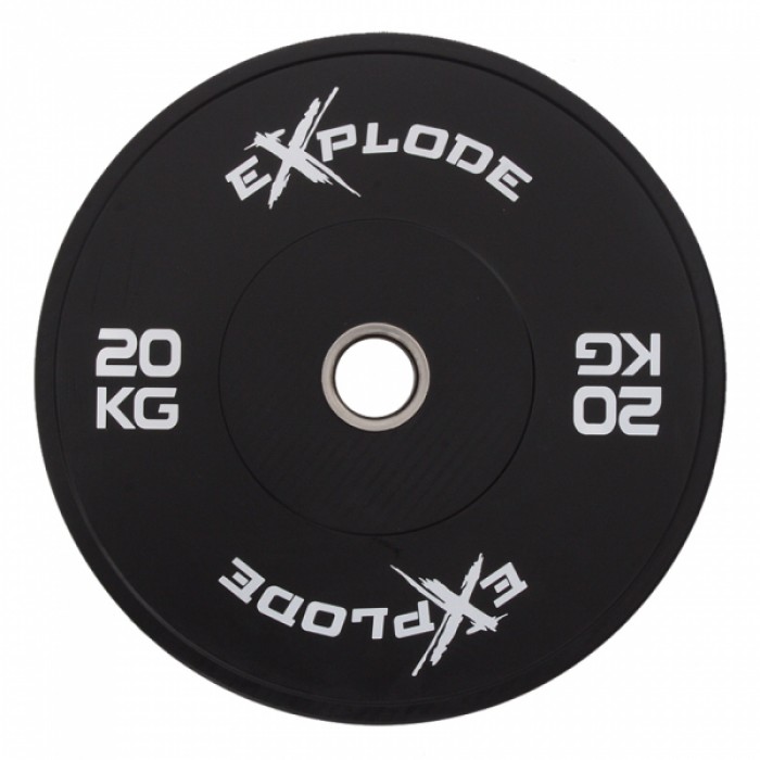 Млинець (диск) 20 кг бамперний Explode PP207-20-L Млинець (диск) 20 кг бамперний Explode PP207-20-L