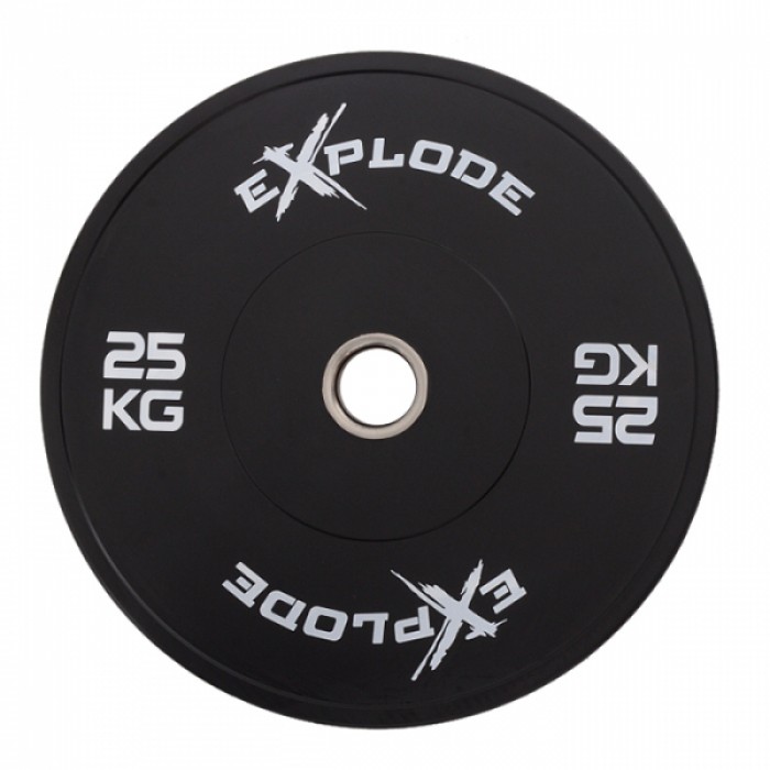 Млинець (диск) 25 кг бамперний Explode PP207-25-L Млинець (диск) 25 кг бамперний Explode PP207-25-L