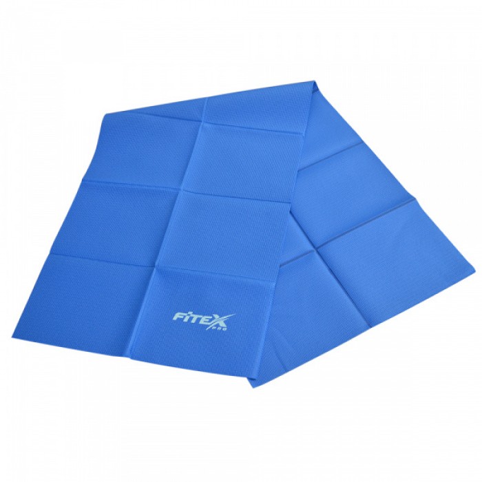 Килимок для йоги та фітнесу складаний Fitex MD9034