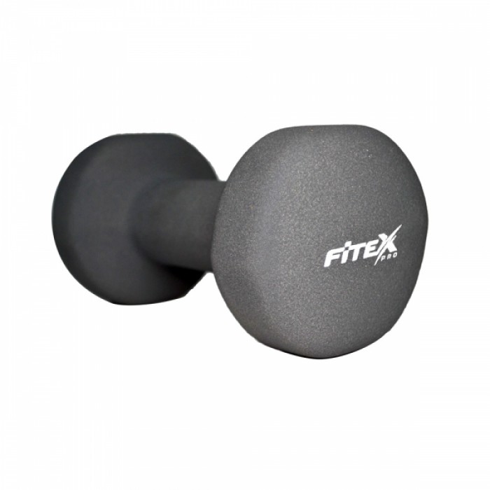 Гантель для фитнеса неопреновая 4 кг Fitex MD2015-4N